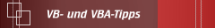 VB- und VBA-Tipps